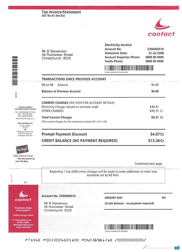download download New Zealand Electrcity Bill